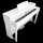 DP740KWH Medeli Forte Series digital home piano, 88 keys graded hammer action, triple sensor (K8), 2 x 65 watt - white