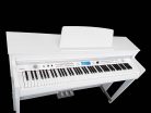 DP740KWH Medeli Forte Series digital home piano, 88 keys graded hammer action, triple sensor (K8), 2 x 65 watt - white