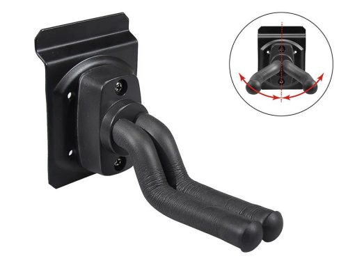 DPS-140 Boston  guitar hanger for slat wall system, black