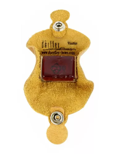 DR10300 Dörfler  rosin for violin/viola, in soft coloured leather pouch, various colours