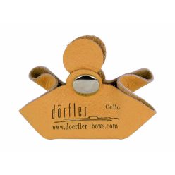   DR30300 Dörfler  rosin for cello, in soft coloured leather pouch, various colours