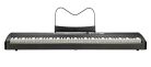 DSP488BK Boston  digital stage piano with 88 hammer action keys, 137 voices, display, 2x10W - black