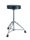 DTR-025 Hayman Studio Series drumthrone, adjustable height (bolt), double braced legs