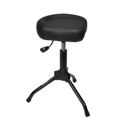   DTR-095 Hayman  drumthrone, adjustable height (pneumatic), saddle seat, all black, height: 53-63 cm.