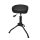 DTR-095 Hayman  drumthrone, adjustable height (pneumatic), saddle seat, all black, height: 53-63 cm.