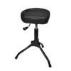 DTR-095 Hayman  drumthrone, adjustable height (pneumatic), saddle seat, all black, height: 53-63 cm.