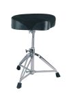 DTR-100 Hayman Pro Series drumthrone, adjustable height (spindle), double braced legs, saddle seat, height: 48-60 cm.