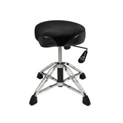   DTR-110 Hayman  drumthrone, adjustable height (pneumatic), double braced legs, saddle seat