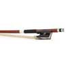 DV10-R Dörfler Nickel Silver Collection violin bow 4/4, massaranduba, parisien eye, full lined with trimmed slide, round