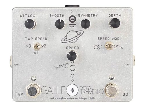 DX-GALI Dophix  GALILEO tremolo, handbuilt analog effects pedal, optical tremolo with tap tempo and modulation