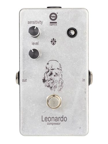 DX-LEON Dophix  LEONARDO compressor, handbuilt analog effects pedal, adjustable sensitivity, wide compression range