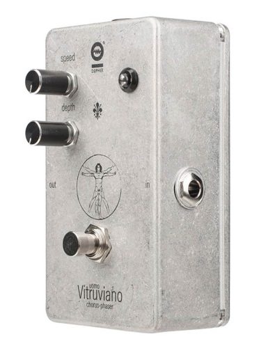 DX-UOMO Dophix  UOMO VITRUVIANO chorus/ phaser, handbuilt analog effects pedal, new old stock parts