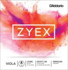 DZ411-LM D'Addario Zyex viola string A-1 16"+, medium, aluminum