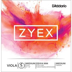   DZ414-MM D'Addario Zyex viola string C-4, 15"+, medium
