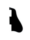 E-3-4B Boston  pickguard, 335-model, black, 4 ply