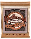 EB-2150 Ernie Ball Earthwood string set acoustic, phosphor bronze, extra light, 010-014-020w-028-040-050