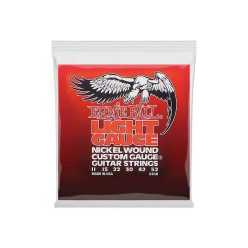   EB-2208 Ernie Ball  string set electric, nickel wound, light, 011-015-022w-030-042-052