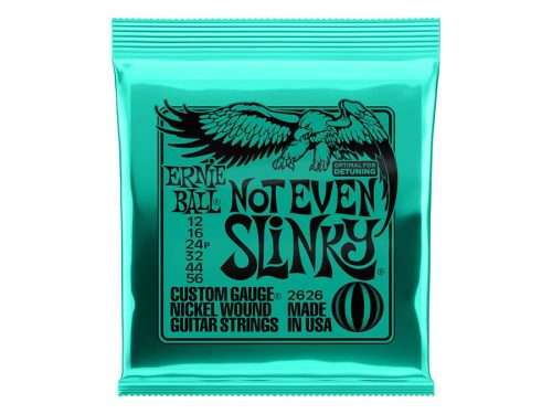 EB-2626 Ernie Ball  string set electric, nickel wound, not even slinky, 012-016-024-032-044-056