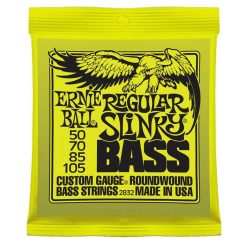   EB-2832 Ernie Ball  string set bass, roundwound, longscale, regular slinky, 050-070-085-105