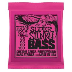   EB-2834 Ernie Ball  string set bass, roundwound, longscale, super slinky, 045-065-080-100