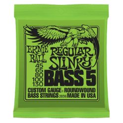   EB-2836 Ernie Ball  string set 5-string bass, roundwound longscale, regular slinky, 045-065-080-100-130