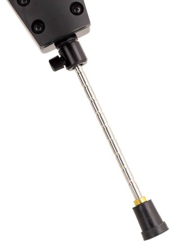 Leonardo EB-50-BK E-Kontrabass – aktiver Tonabnehmer, modernes Design, Stahlstachel, verstellbarer Steg, Tasche, Bogen, Kopfhörer