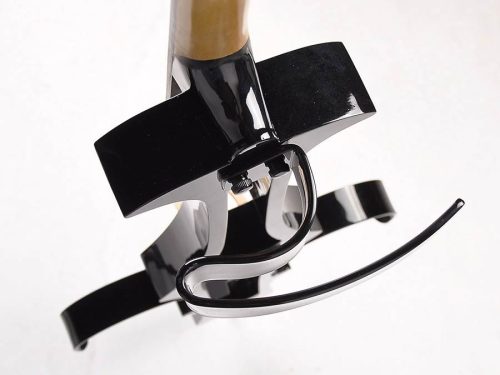 Leonardo EC-50-B violoncel electric – design modern, element activ Shadow, cu husă, arcuș și căști