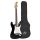 ED1/BK SX Standard Series electric guitar, with 3 single coil pickups and vintage tremolo, bag, black