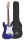 ED1/EB SX Standard Series electric guitar, with 3 single coil pickups and vintage tremolo, bag, electric blue