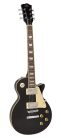 EE3-BK SX  LP Std. style electric guitar, basswood body, set neck, black