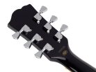 EE3-BK SX  LP Std. style electric guitar, basswood body, set neck, black