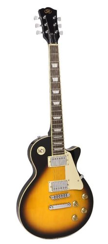 EE3-VS SX  LP Std. style electric guitar, basswood body, set neck, vintage sunburst