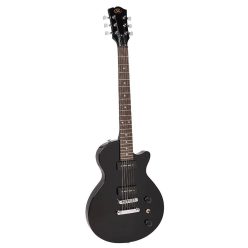   EE3J-BK SX  LP Junior style electric guitar, basswood body, bolt on neck, black