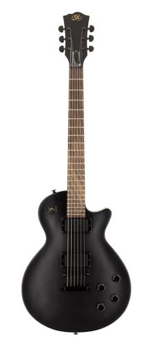 EE3S-SBK SX  LP Studio style electric guitar, basswood body, set neck, satin black