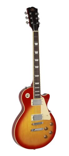 EF3-CS SX  LP Std. style electric guitar, mahagony body with maple top, set neck, cherry sunburst