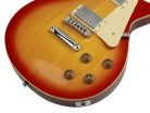 EF3-CS SX  LP Std. style electric guitar, mahagony body with maple top, set neck, cherry sunburst