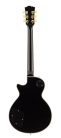 EH3-BK SX  LP Custom style electric guitar, mahagony body, plain maple top, set neck, black