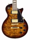 EH3D-DS SX  LP Custom style electric guitar, mahagony body, quilted maple top, set neck, tobacco sunburst