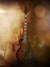 EH3D-DS SX  LP Custom style electric guitar, mahagony body, quilted maple top, set neck, tobacco sunburst