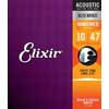 EL-11152 Elixir Nanoweb string set 12-string acoustic coated 80/20 bronze, light 2x010-2x014-023-009-030-012-039-018-047-02