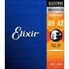 EL-12002 Elixir Nanoweb string set electric coated, extra light, 009-011-016-024-032-042