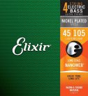 EL-14077 Elixir Nanoweb string set electric bass coated, 045-065-085-105