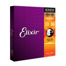 EL-16102 Elixir Nanoweb string set acoustic coated phosphor bronze, medium, 013-017-026-035-045-056