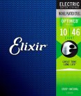 EL-19052 Elixir Optiweb string set electric coated, light, 010-013-017-026-036-046