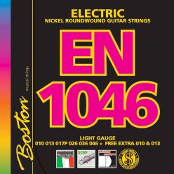   EN-1046 Boston  string set electric, nickel roundwound, light, 010-013-017-026-036-046