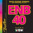 ENB-40 Boston  string set electric bass, nickel roundwound, light, 040-060-080-100 longscale