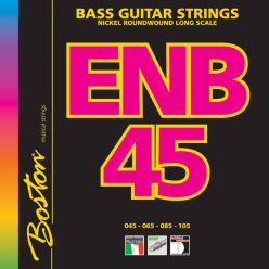   ENB-45 Boston  string set electric bass, nickel roundwound, medium, 045-065-085-105 longscale