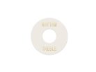 EP-508-W Boston  toggle switch plate, white with gold imprint