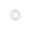 EP-508-W Boston  toggle switch plate, white with gold imprint