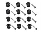 EP-B Boston  endpin, plastic, with screw, 12-pack, black